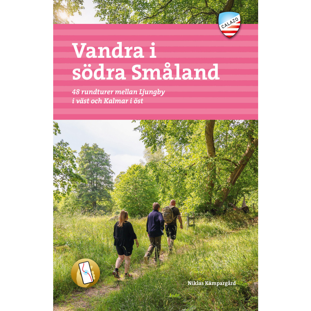 Produktbild för Vandra i södra Småland (bok, flexband)