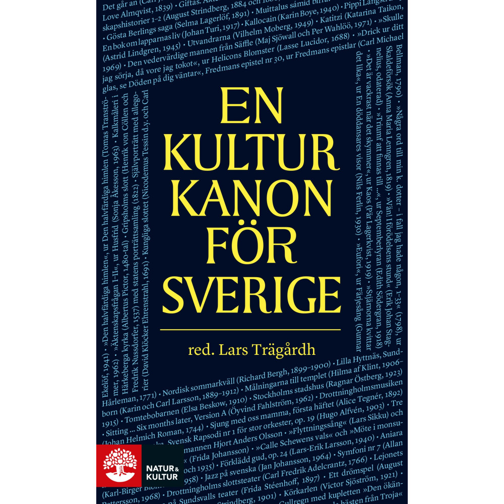 Produktbild för En kulturkanon för Sverige (pocket)