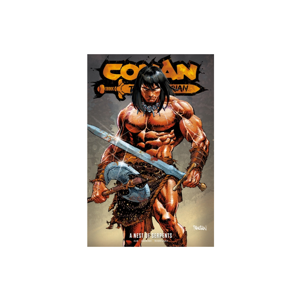 Produktbild för Conan the Barbarian: A Nest of Serpents (häftad, eng)