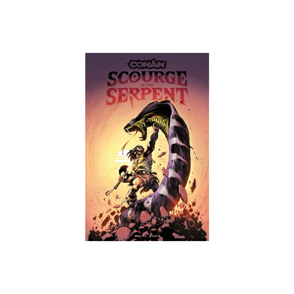 Produktbild för Conan the Barbarian: Scourge of the Serpent (häftad, eng)
