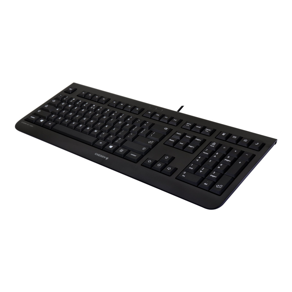 Produktbild för CHERRY KC 1000 - tangentbord - amerikansk - svart Inmatningsenhet