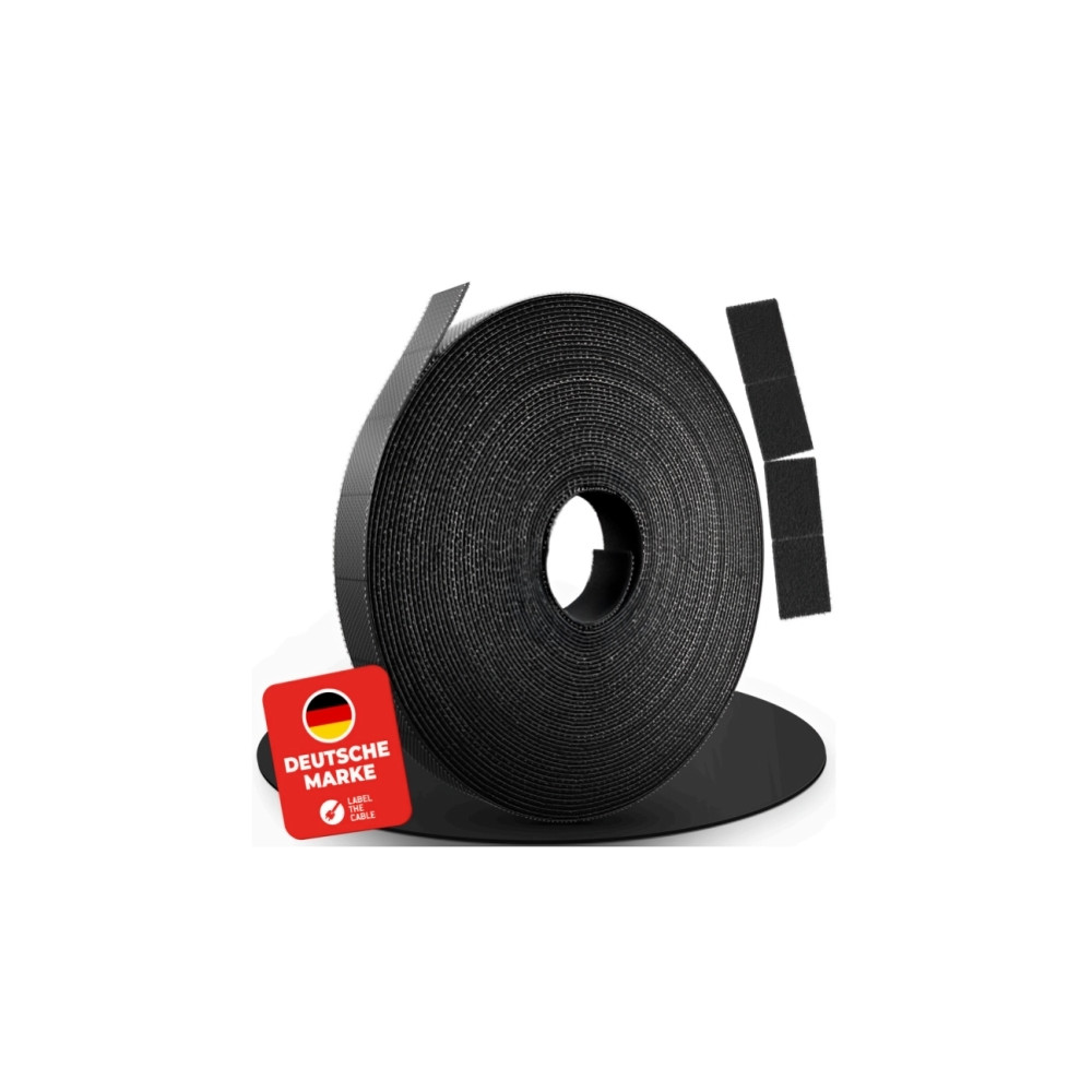 Produktbild för Label-the-cable LTC 1410-3, Kabelhanterings kit, Svart, 3000...