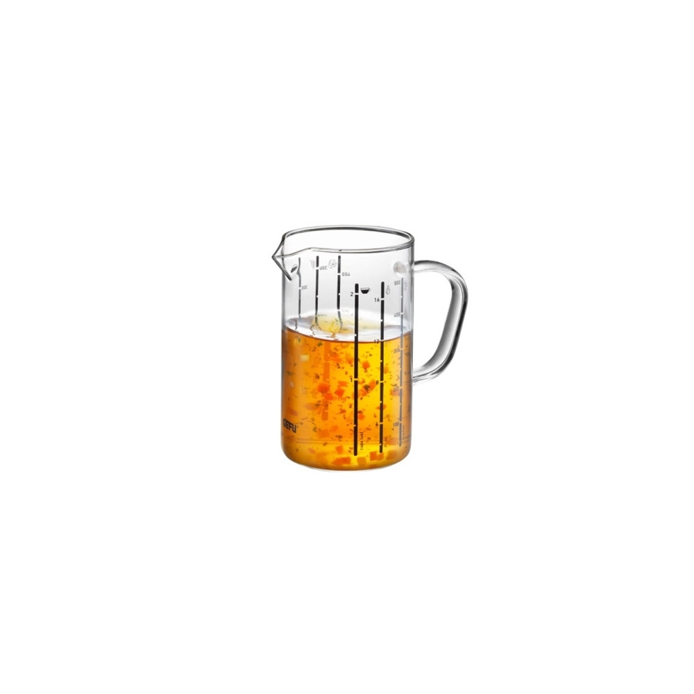 Produktbild för GEFU METI, 0,5 l, ml, oz, Borosilikatglas, Transparent, 88 m...