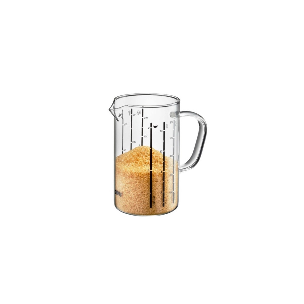 Produktbild för GEFU METI, 0,5 l, ml, oz, Borosilikatglas, Transparent, 88 m...
