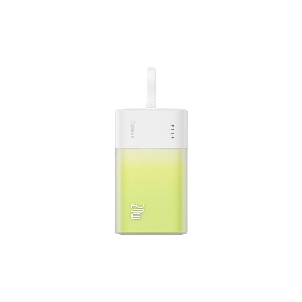 Produktbild för Powerbank Baseus Popsicle 5200mAh 20W med inbyggt Lightning-...