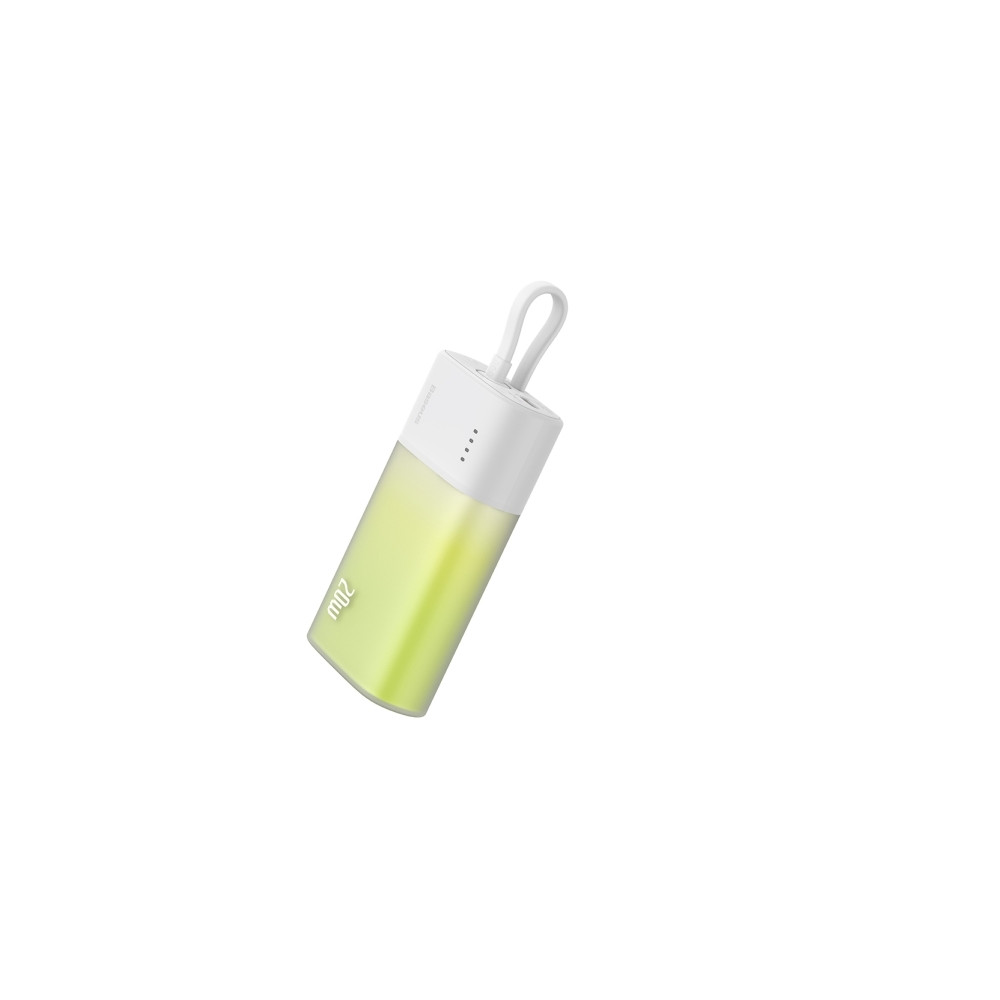 Produktbild för Powerbank Baseus Popsicle 5200mAh 20W med inbyggt Lightning-...