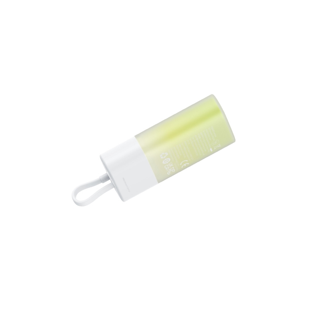 Produktbild för Powerbank Baseus Popsicle 5200mAh 20W med inbyggt Lightning-...