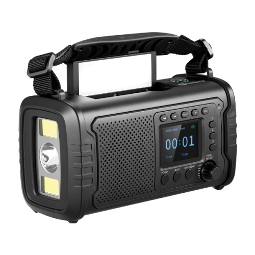 Sandberg Sandberg Active Series Survivor - bärbar DAB-radio - Bluetooth, flashminneskort