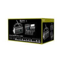 Produktbild för Sandberg Active Series Survivor - bärbar DAB-radio - Bluetooth, flashminneskort