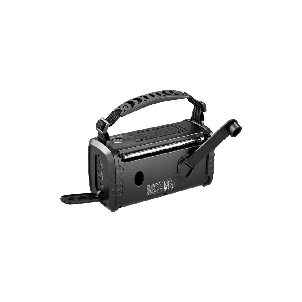 Produktbild för Sandberg Active Series Survivor - bärbar DAB-radio - Bluetooth, flashminneskort