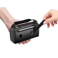 Produktbild för Sandberg Active Series Survivor - bärbar DAB-radio - Bluetooth, flashminneskort