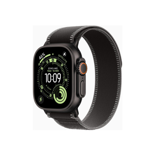 Apple Apple Watch Ultra 3 - svart titan - Ja smart klocka med Trail Loop - svart/kolsvart - 64 GB