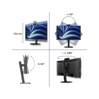 Produktbild för Philips 24B2U3301H - LED-skärm - Full HD (1080p)