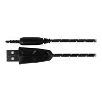 Produktbild för MODECOM VOLCANO MC-859 BOW - headset - USB, 3,5 mm kontakt