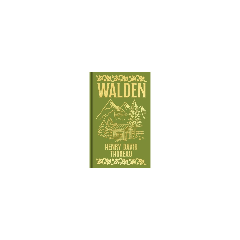 Produktbild för Walden: Gilded Pocket Edition (inbunden, eng)