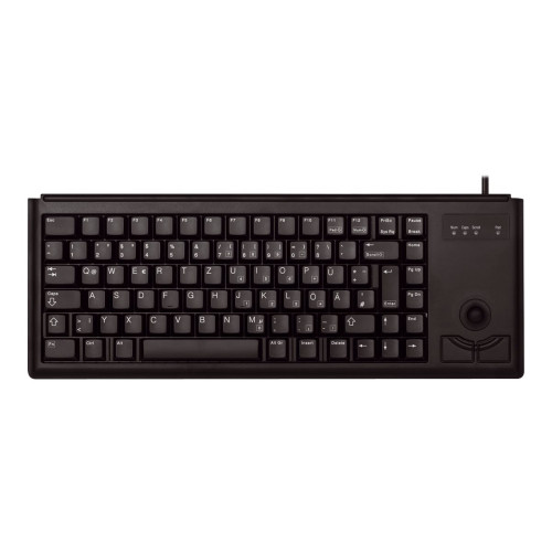 CHERRY CHERRY Compact-Keyboard G84-4400 - tangentbord - brittisk - svart Inmatningsenhet