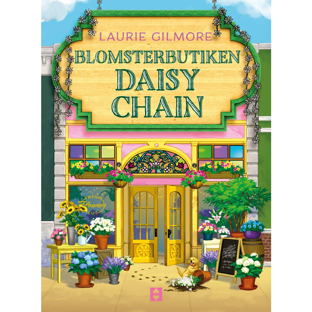 Produktbild för Blomsterbutiken Daisy Chain (häftad)