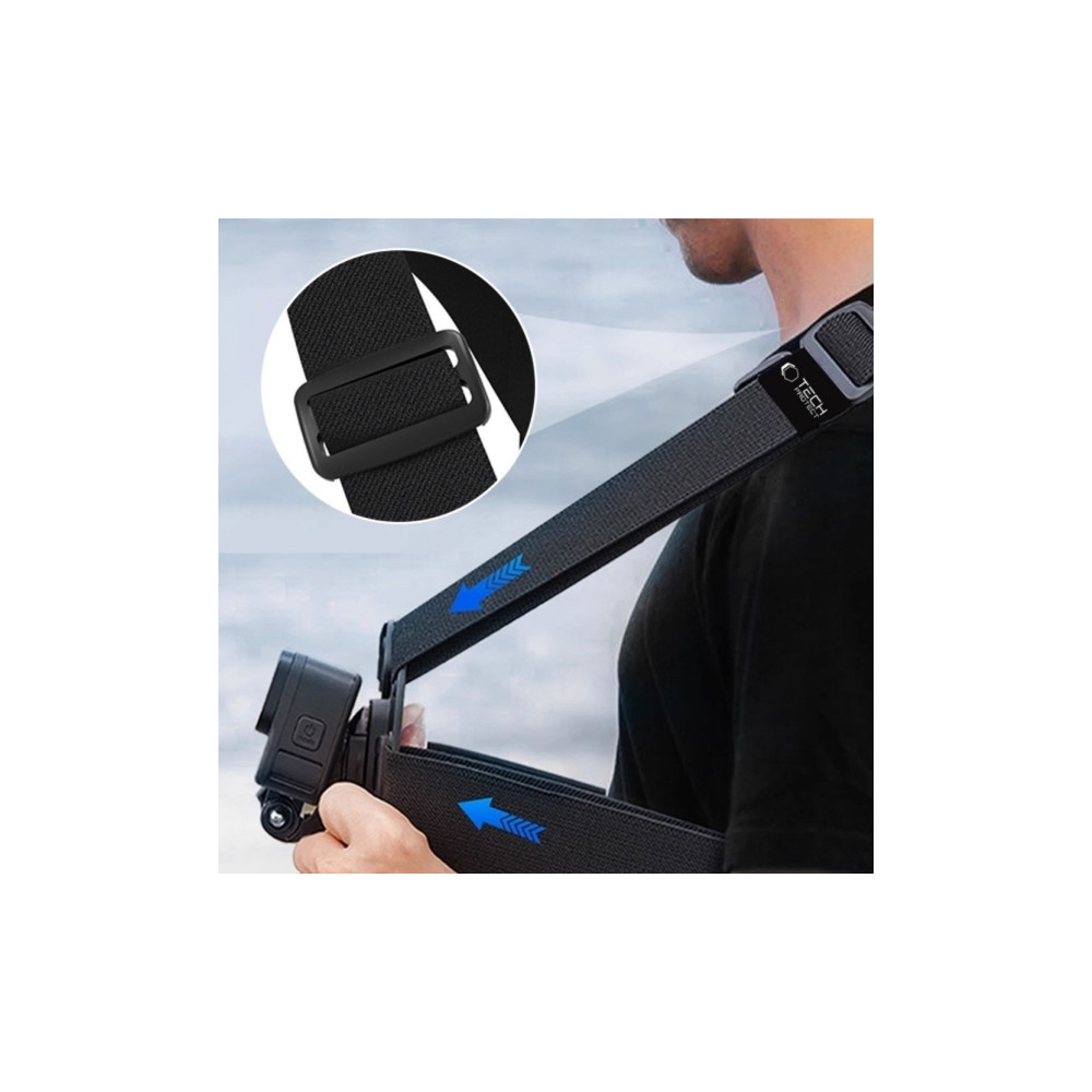 Produktbild för Tech-Protect GA100 bröstfäste för GoPro / DJI