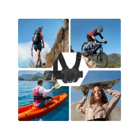 Produktbild för Tech-Protect GA100 bröstfäste för GoPro / DJI