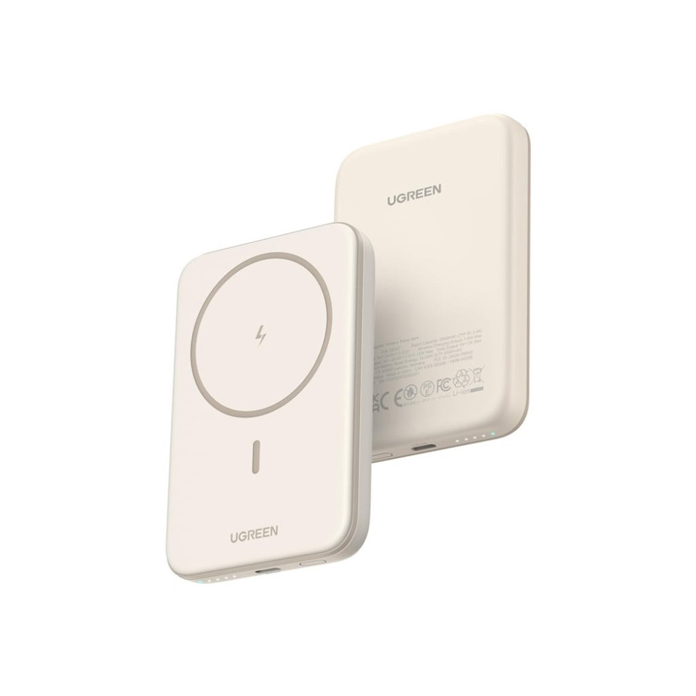 Produktbild för Ugreen trådlös powerbank - Li-Ion - 24 pin USB-C - 15 Watt