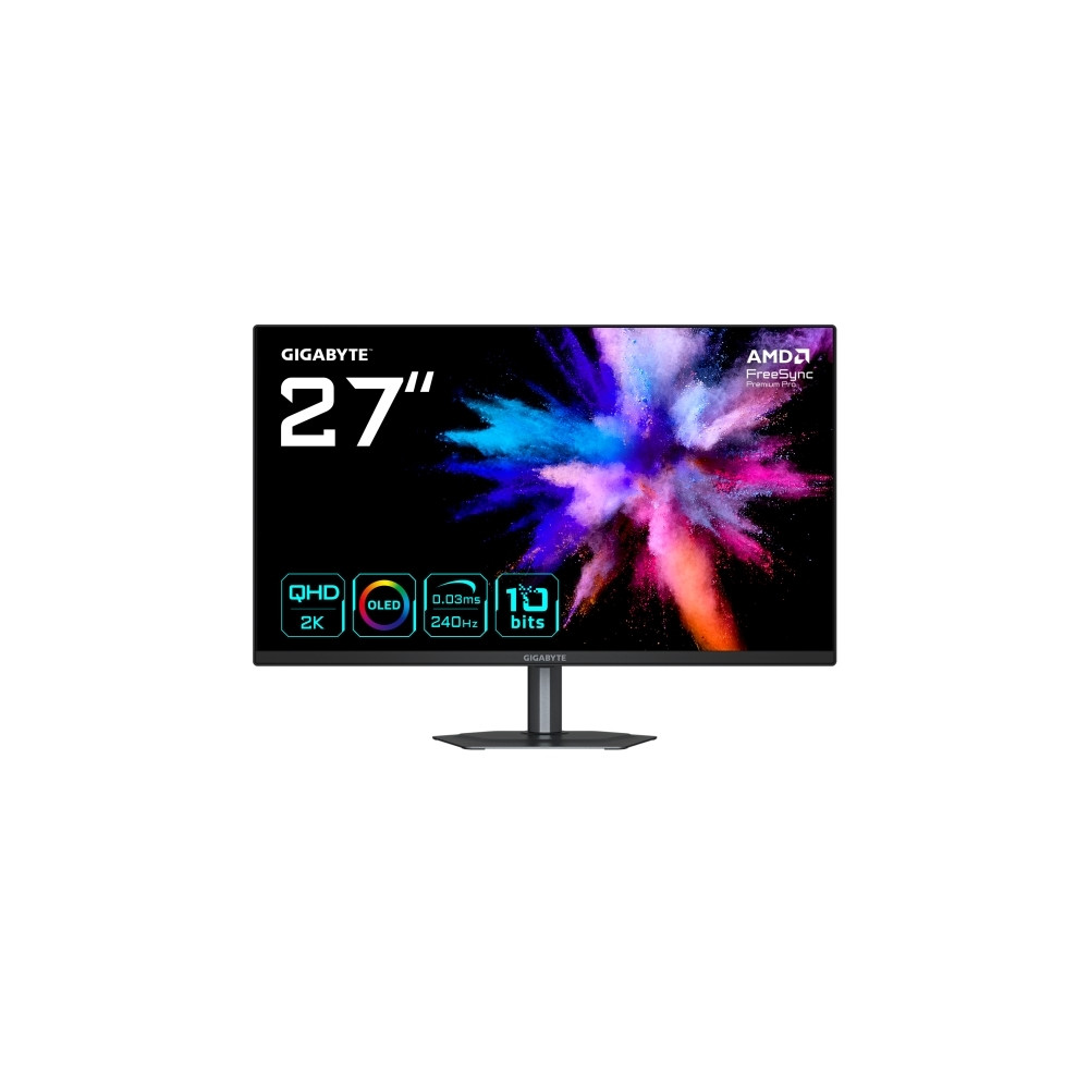 Produktbild för Gigabyte GO27Q24 - OLED-monitor - QHD - 27" - HDR