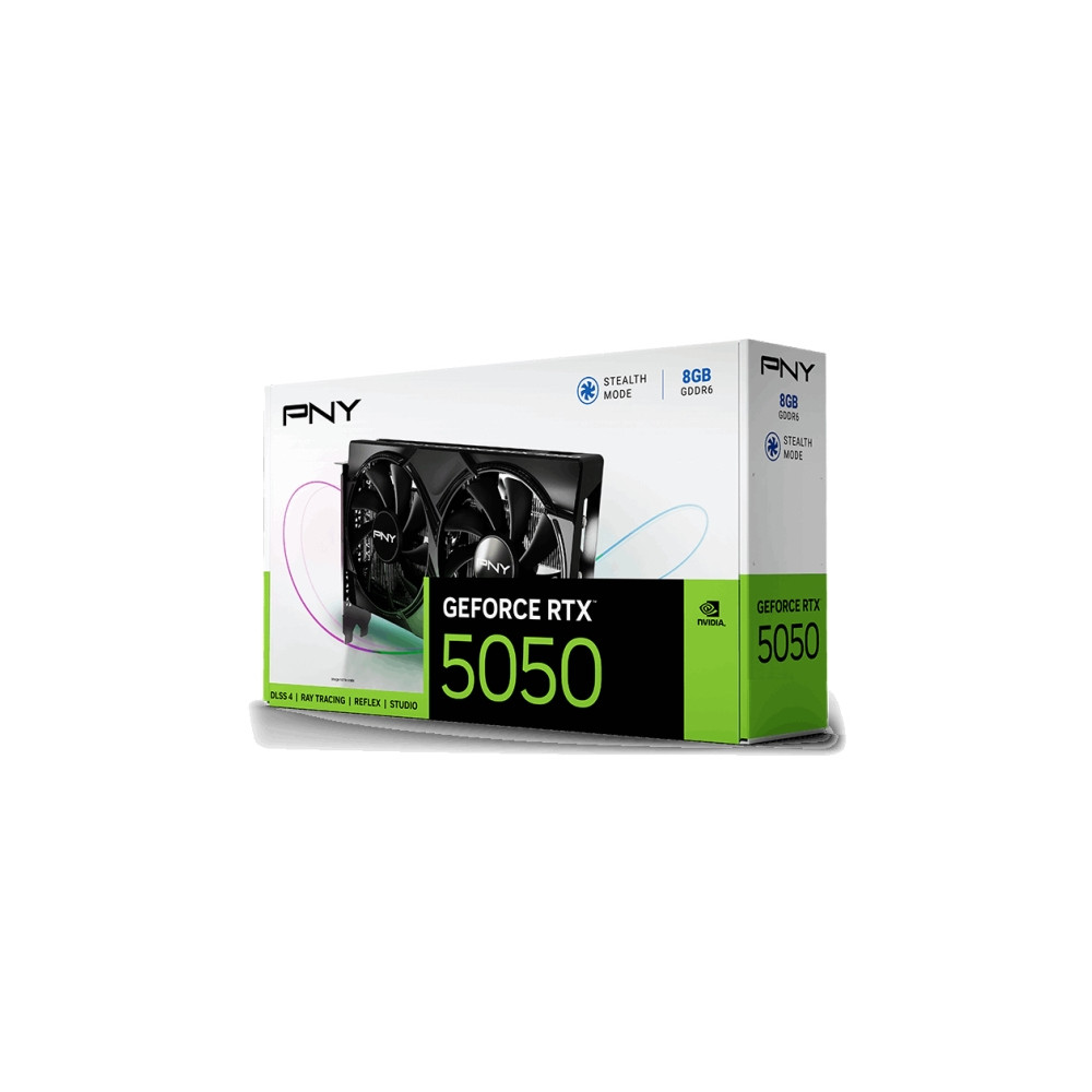 Produktbild för PNY - grafikkort - GeForce RTX 5050 - 8 GB