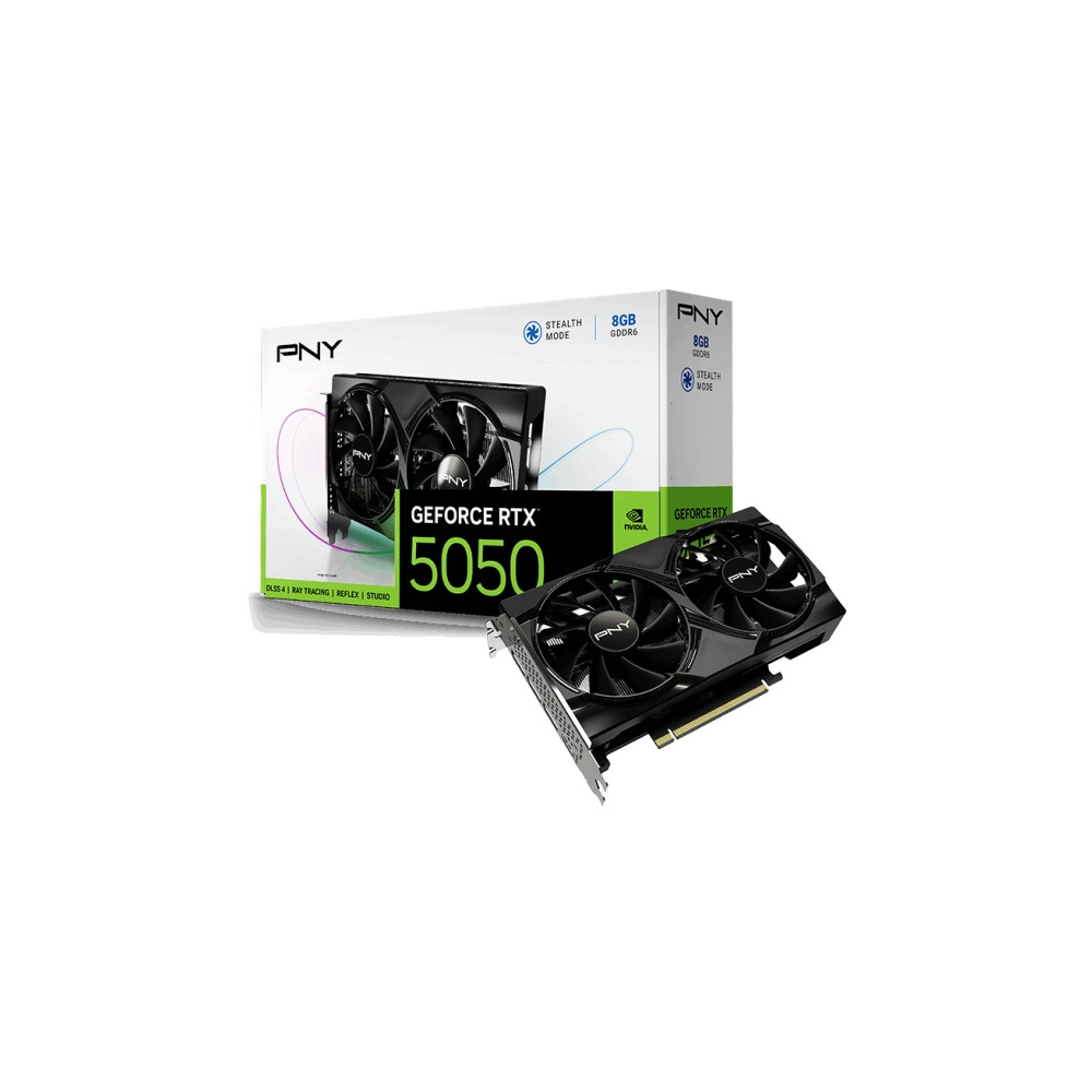 Produktbild för PNY - grafikkort - GeForce RTX 5050 - 8 GB
