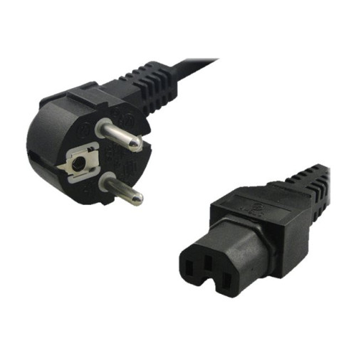 LogiLink LogiLink - strömkabel - IEC 60320 C15 till power CEE 7/7 - 2 m