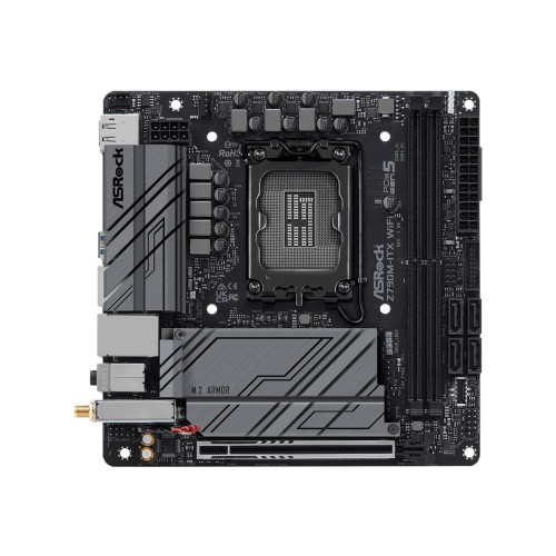 ASRock Asrock Z790M-ITX WiFi, Intel, LGA 1700, Intel® Core™ i5, Int...
