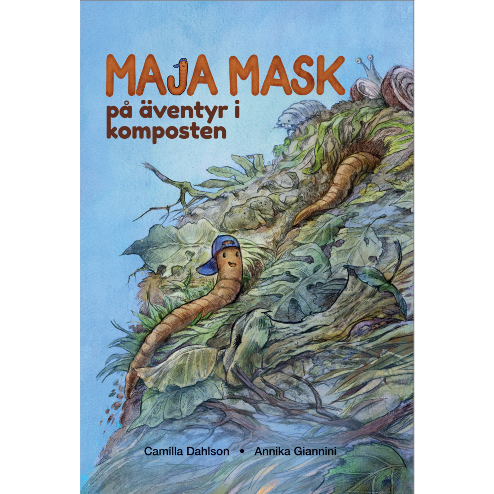 Produktbild för Maja Mask på äventyr i komposten (inbunden)