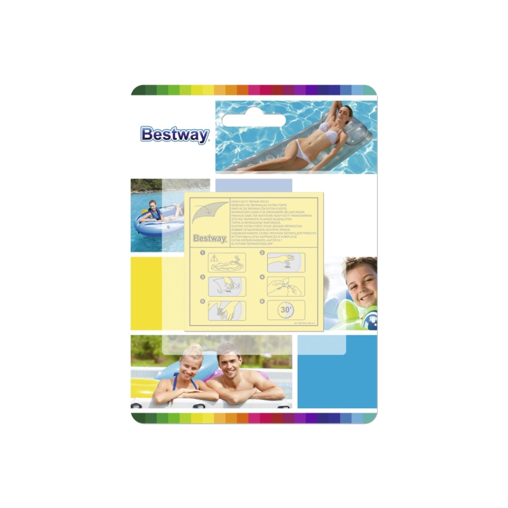 Produktbild för Bestway 62068, Skarvkabel, Multifärg, 10 styck, 42,3 cm ^, 2...