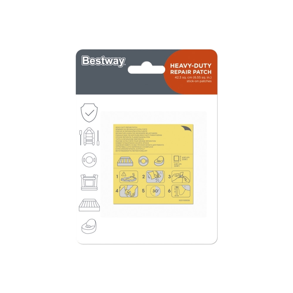 Produktbild för Bestway 62068, Skarvkabel, Multifärg, 10 styck, 42,3 cm ^, 2...