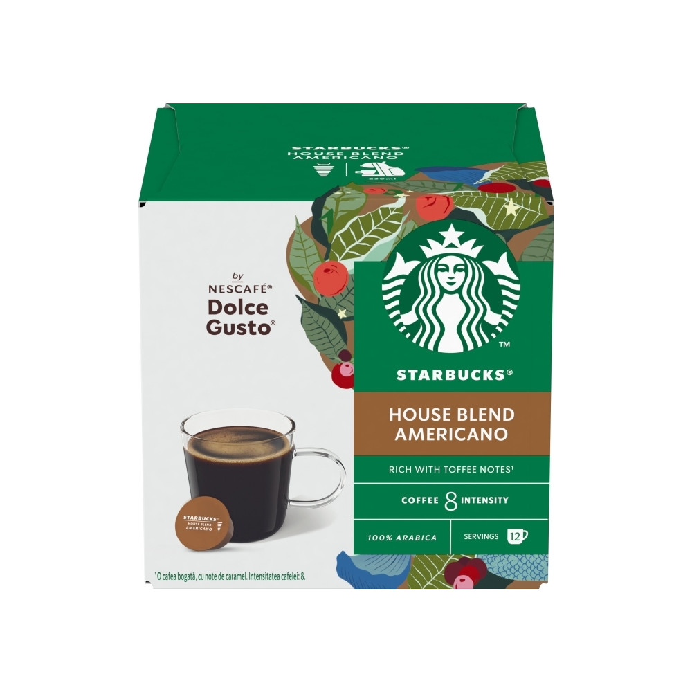 Produktbild för Kavos kapslar kompatibla med NESCAFÉ® Dolce Gusto® Starbucks...