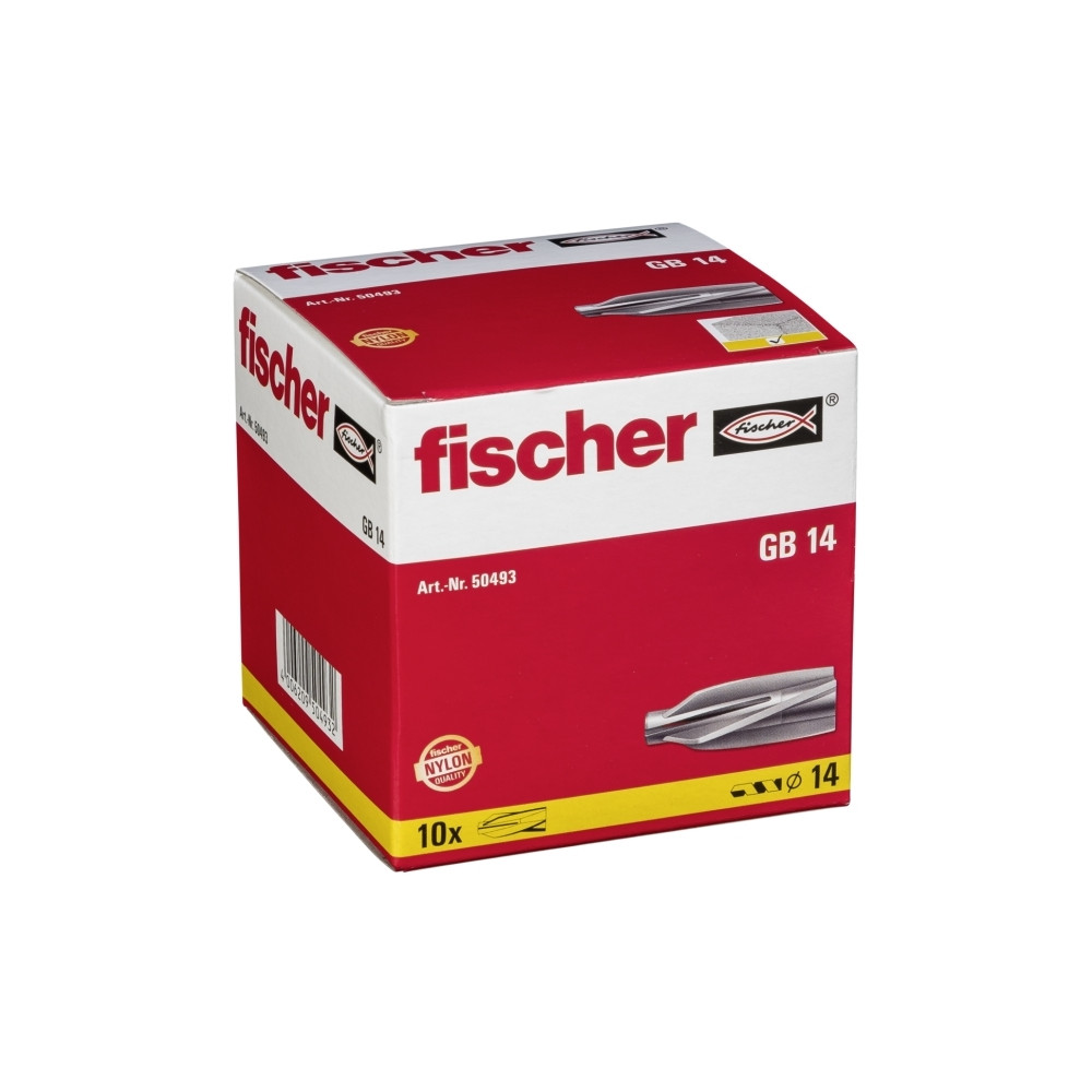Produktbild för Fischer 50493, Expansionsankare, Betong, 75 mm, 1,4 cm, 9 cm...