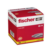 Produktbild för Fischer 50493, Expansionsankare, Betong, 75 mm, 1,4 cm, 9 cm...
