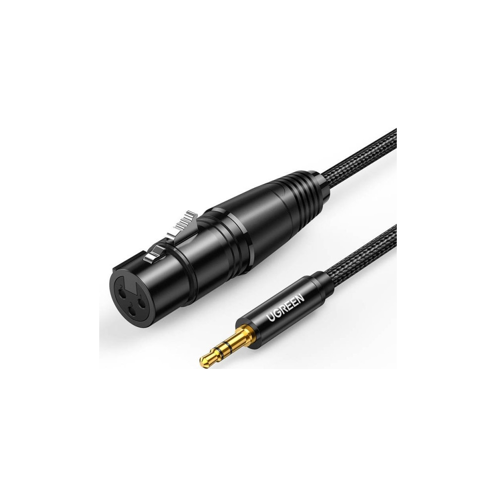 Produktbild för UGREEN AV182 kabel XLR hona till jack 3,5 hane