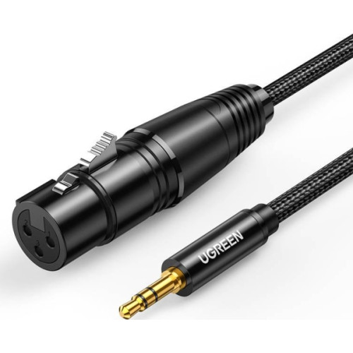 Ugreen UGREEN AV182 kabel XLR hona till jack 3,5 hane