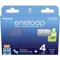 Produktbild för Panasonic eneloop BK-3MCDE batteri - 4 x AA-typ - NiMH