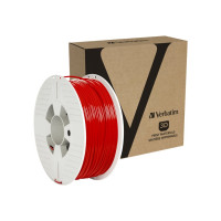 Produktbild för Verbatim - RAL 3020, röd - PETG-fiber