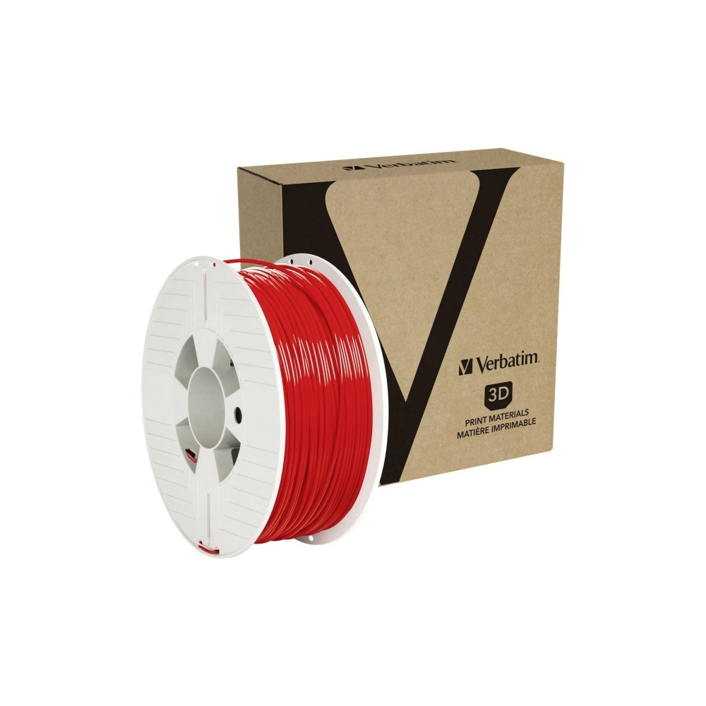 Produktbild för Verbatim - RAL 3020, röd - PETG-fiber