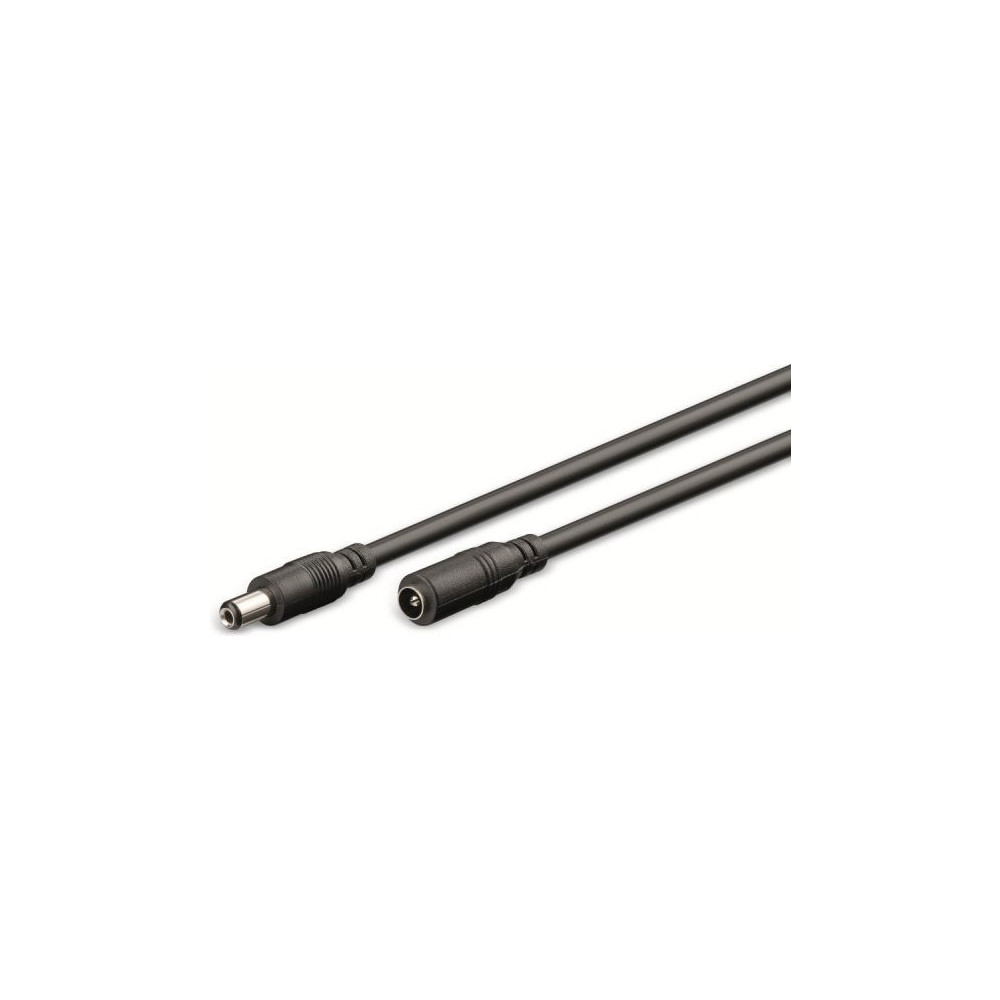 Produktbild för goobay - förlängningskabel för ström - DC-jack 5,5 x 2,1 mm till DC-jack 5,5 x 2,1 mm - 3 m