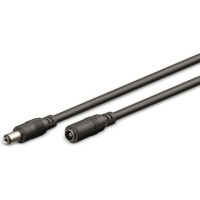 Produktbild för goobay - förlängningskabel för ström - DC-jack 5,5 x 2,1 mm till DC-jack 5,5 x 2,1 mm - 3 m