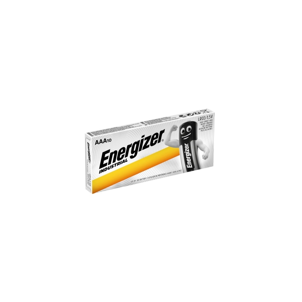Produktbild för Energizer Industrial batteri - 10 x AAA - alkaliskt