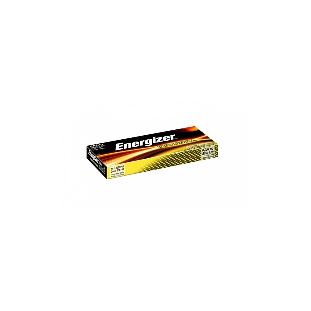 Produktbild för Energizer Industrial batteri - 10 x AAA - alkaliskt