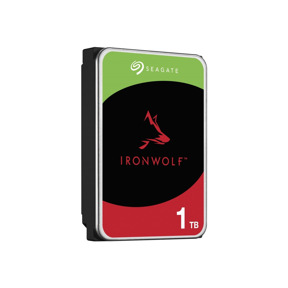 Produktbild för Seagate IronWolf ST1000VN008 - hårddisk - 1 TB - SATA 6Gb/s