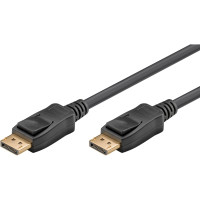 Produktbild för Goobay 74755, 1 m, DisplayPort, DisplayPort, Hankoppling, Ha...