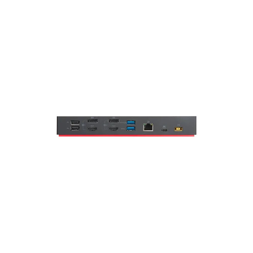 Produktbild för Lenovo ThinkPad Hybrid USB-C with USB-A Dock - dockningsstation - USB-C - 2 x HDMI, 2 x DP - 1GbE