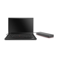 Produktbild för Lenovo ThinkPad Hybrid USB-C with USB-A Dock - dockningsstation - USB-C - 2 x HDMI, 2 x DP - 1GbE