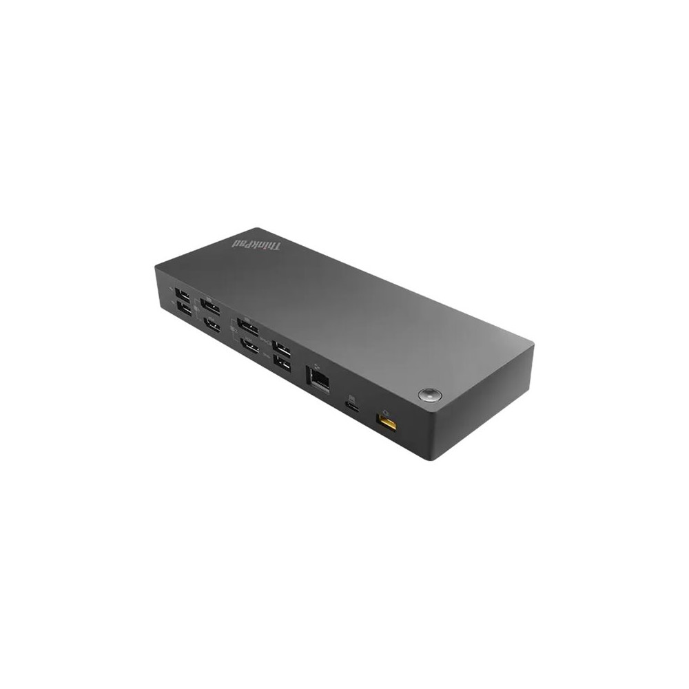 Produktbild för Lenovo ThinkPad Hybrid USB-C with USB-A Dock - dockningsstation - USB-C - 2 x HDMI, 2 x DP - 1GbE