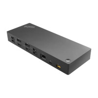 Produktbild för Lenovo ThinkPad Hybrid USB-C with USB-A Dock - dockningsstation - USB-C - 2 x HDMI, 2 x DP - 1GbE